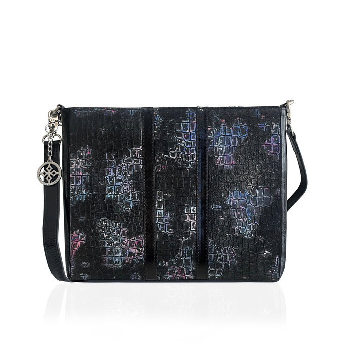 ADDÚ HLIÐARTASKA (stærð M-L - rokk,marglita)