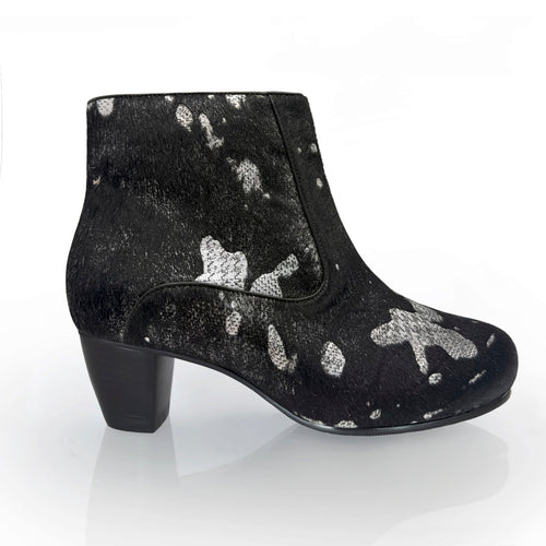 Addú svartir með silfurmunstri