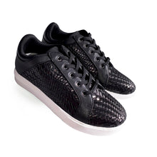 Thor götuskór úr fléttuðu leðri