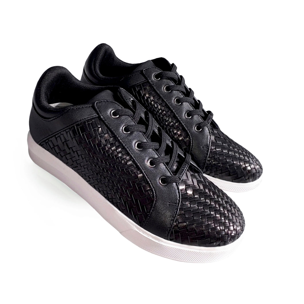 Thor götuskór úr fléttuðu leðri